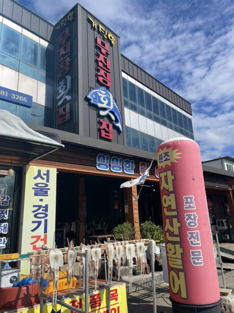 고성활어 이미지