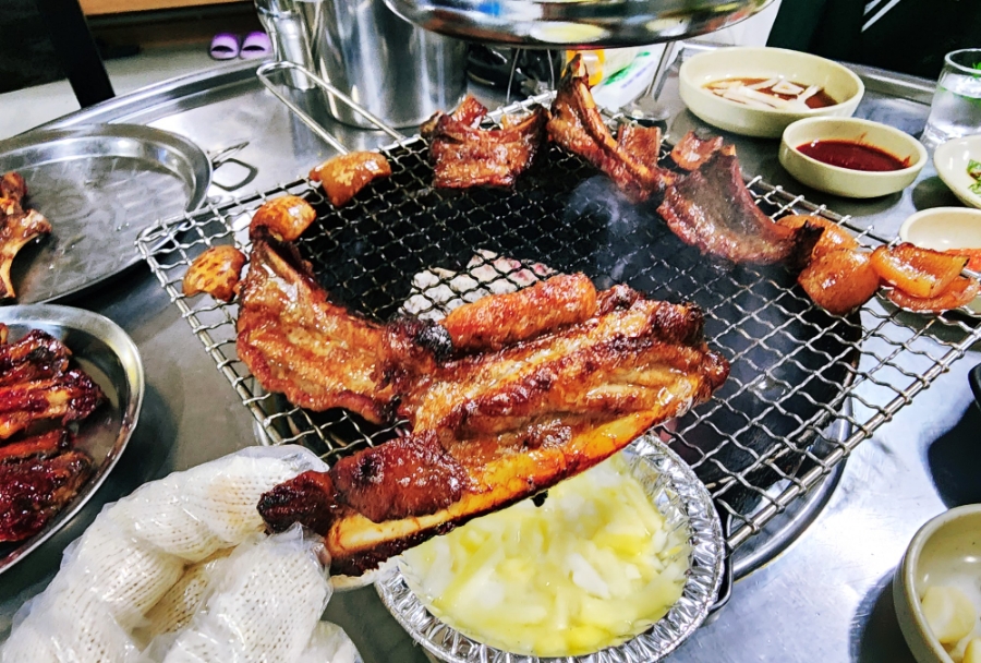 쪽쪽갈비인동점 이미지