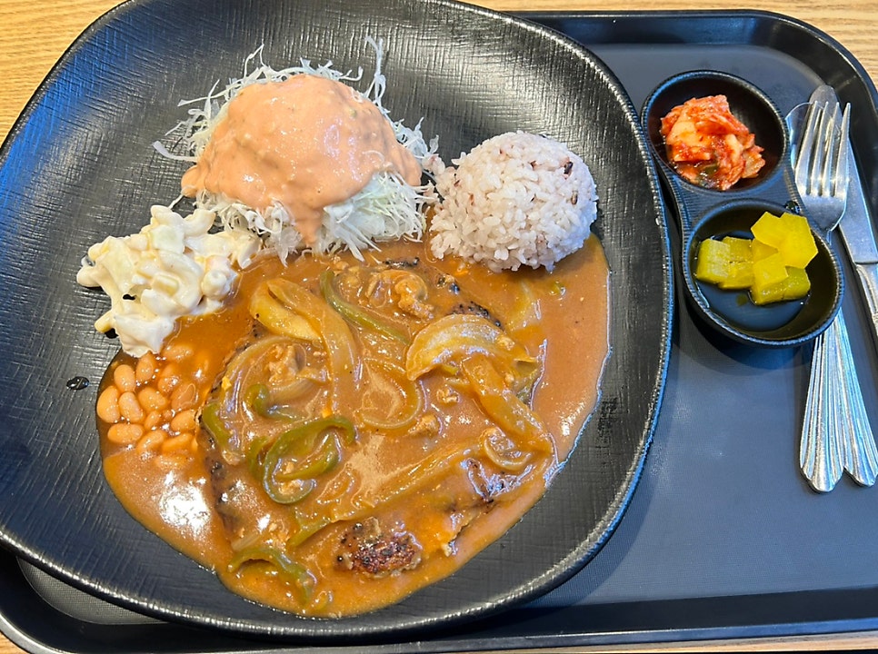 아저씨 수제 함박 이미지