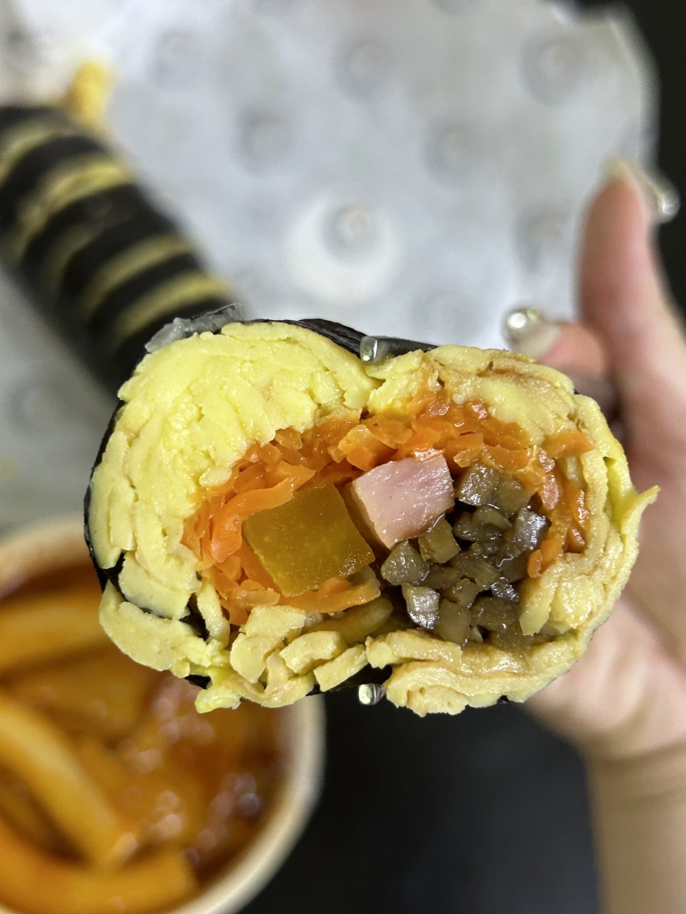 찬미김밥 이미지