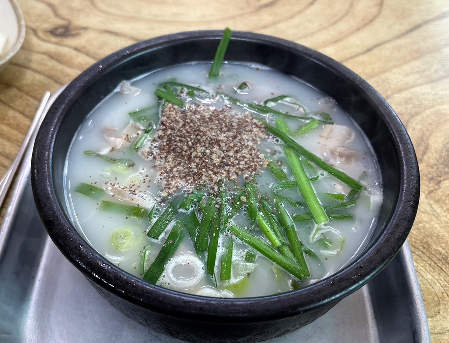삼거리 사골 순대국 이미지