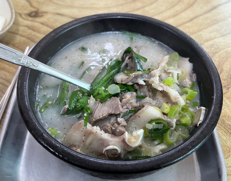 삼거리 사골 순대국 이미지