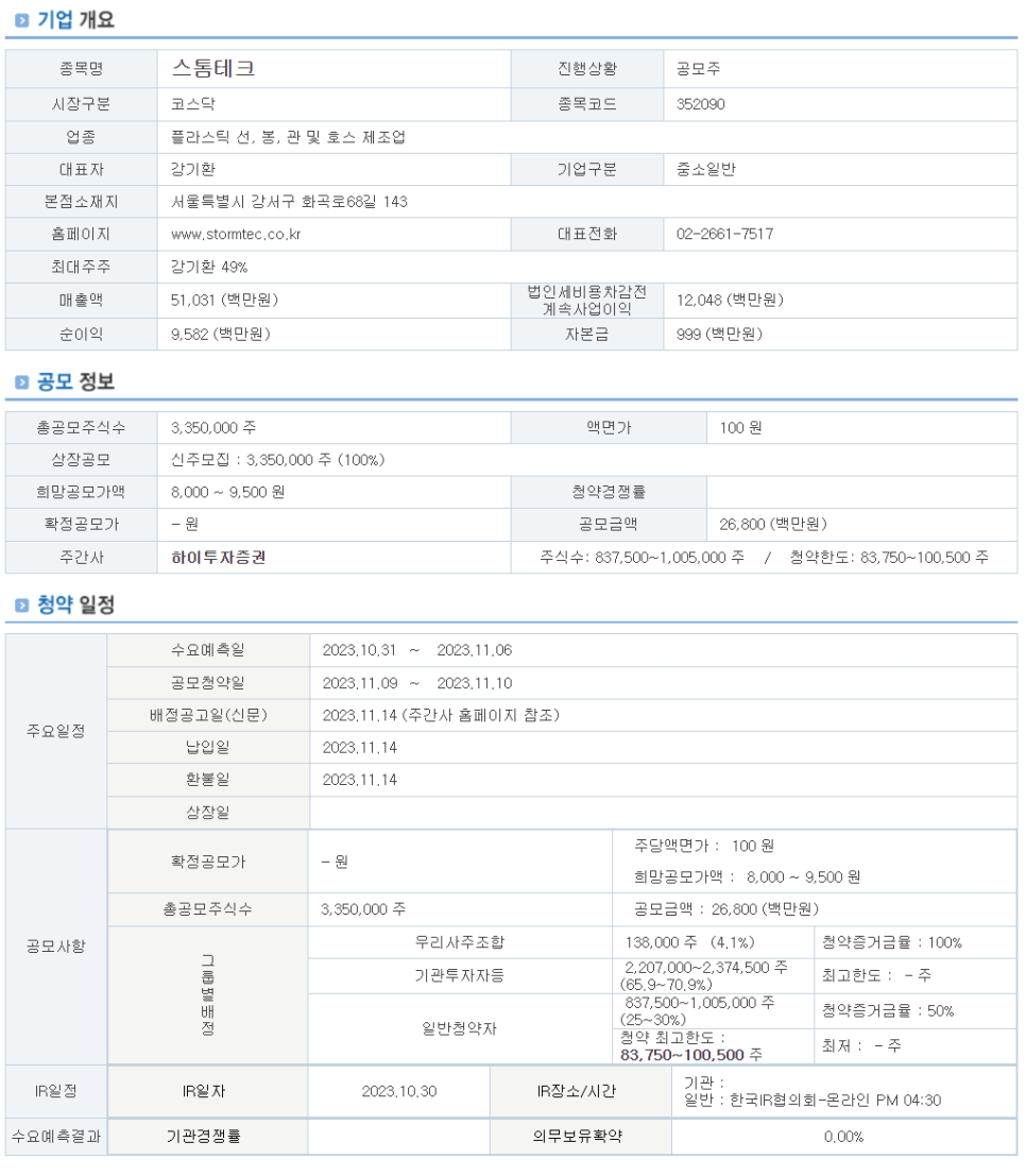 (주)스톰테크 이미지