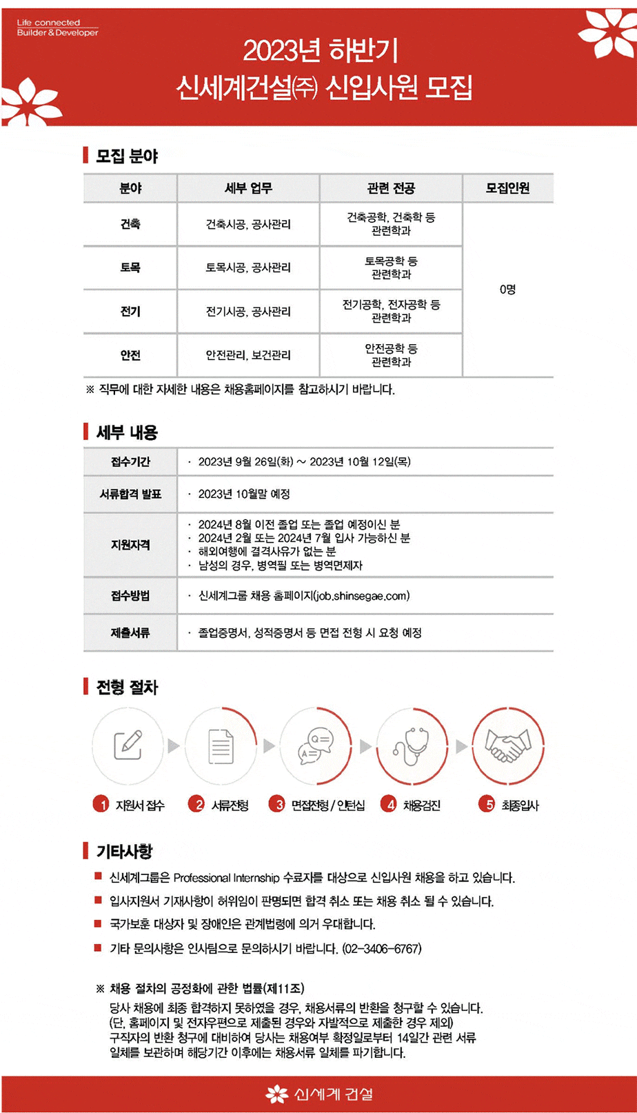 신세계건설(주) 이미지