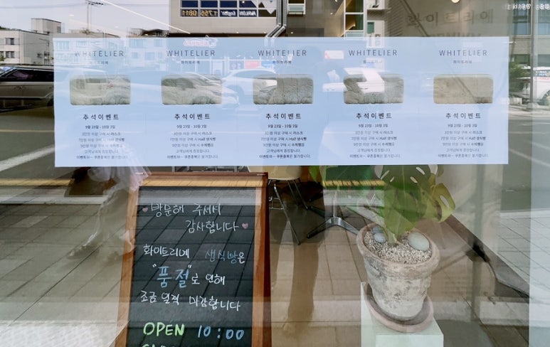 화이트리에서면점 이미지