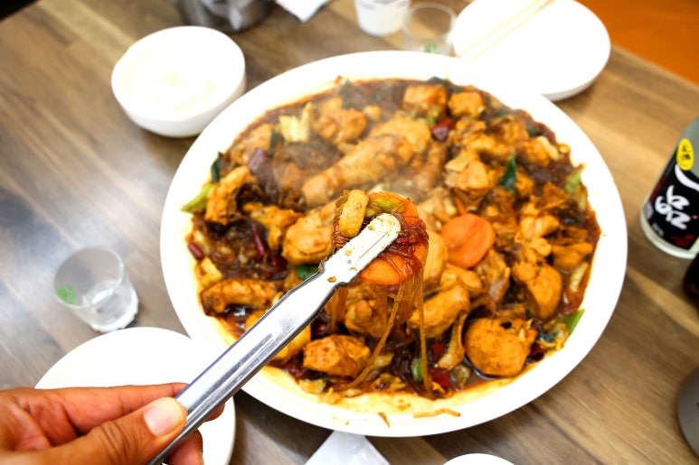 꼬끼요찜닭 이미지