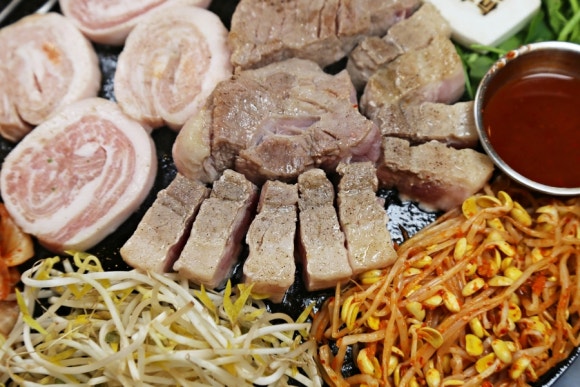 고깃집 부뚜막 이미지