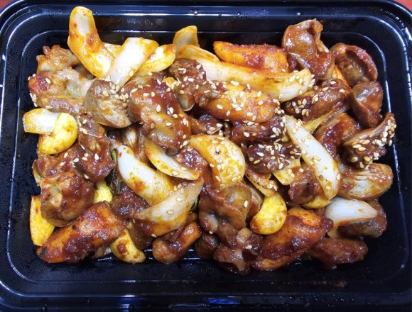 군닭발 이미지