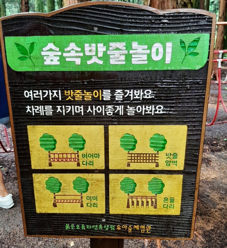 붉은오름자연휴양림 유아숲체험원 이미지