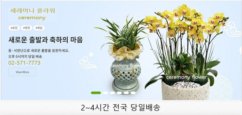 세레머니플라워 이미지