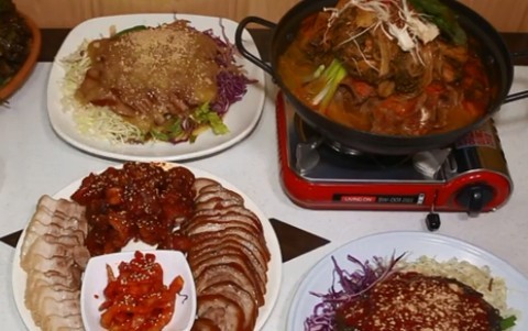 시장야식 이미지