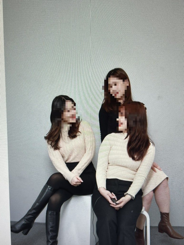 압구정흑백셀프사진관데이트코스하프스튜디오 이미지