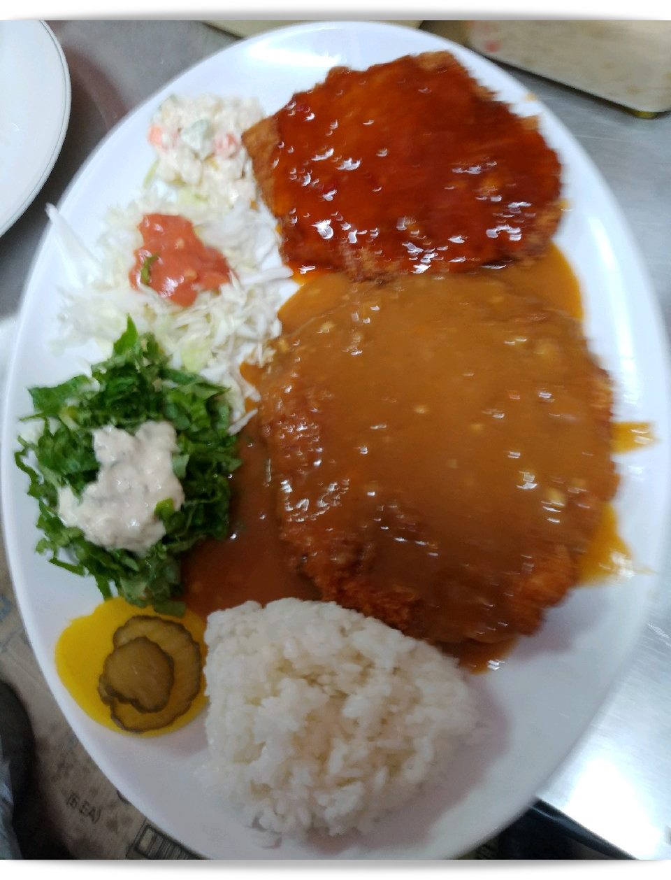 마마 돈가스 이미지