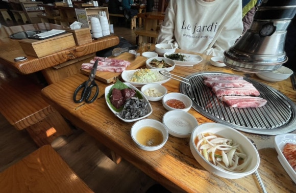 횡성한우, 생삼겹살 이미지