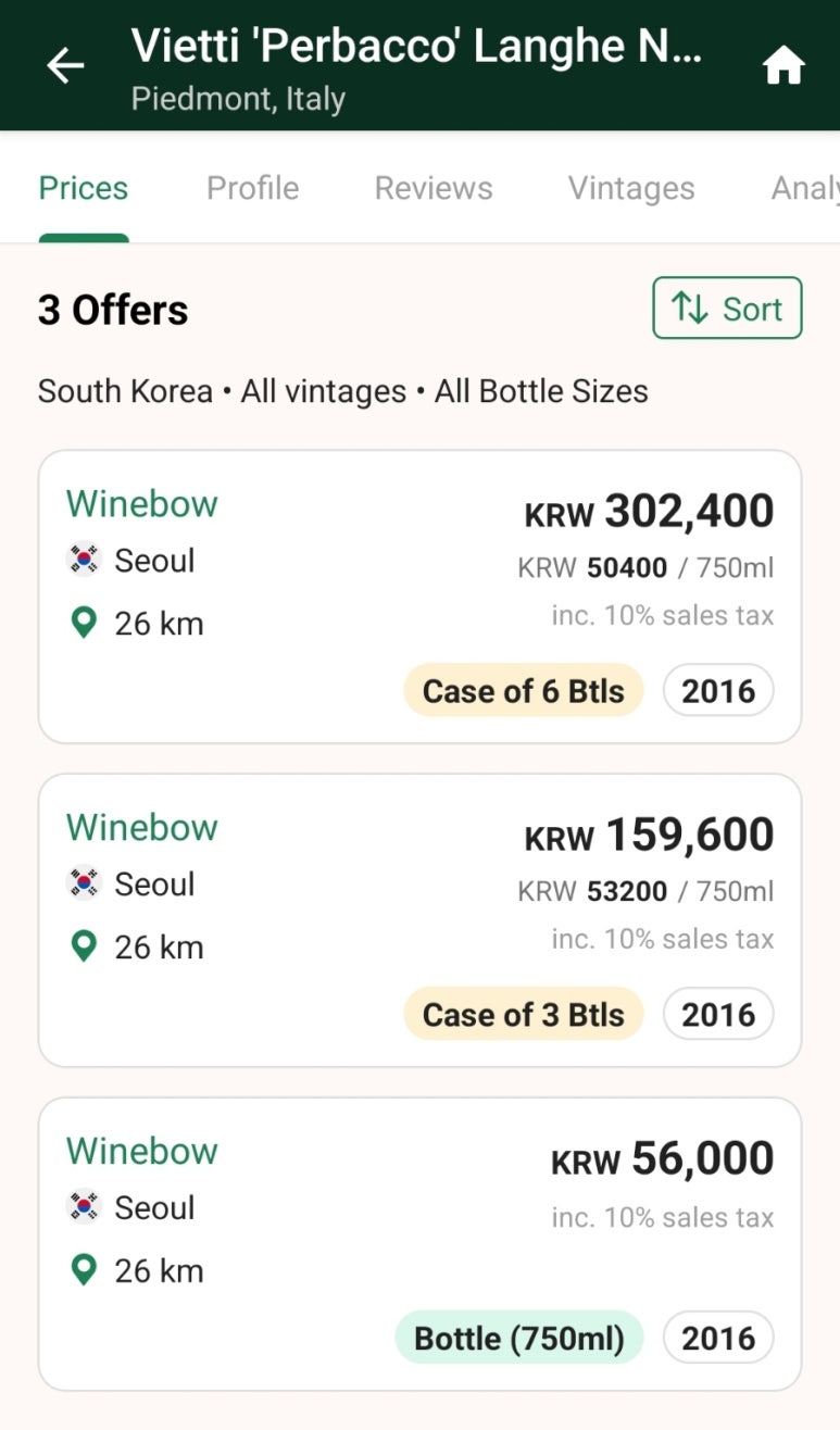 페르바코(PERBACCO) 이미지