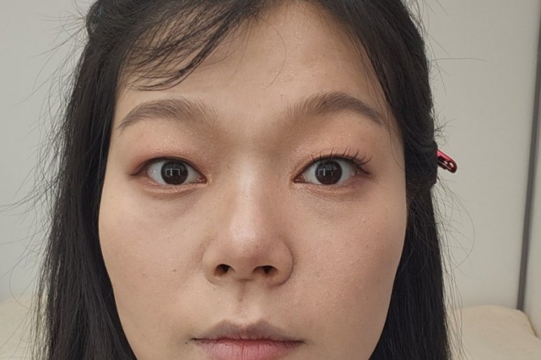 오블리속눈썹 이미지