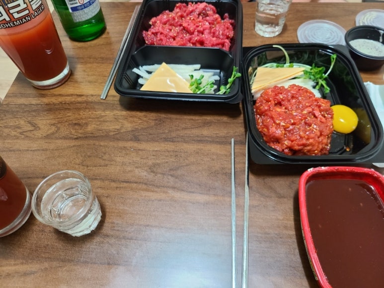 사대문 우동 짜장 이미지