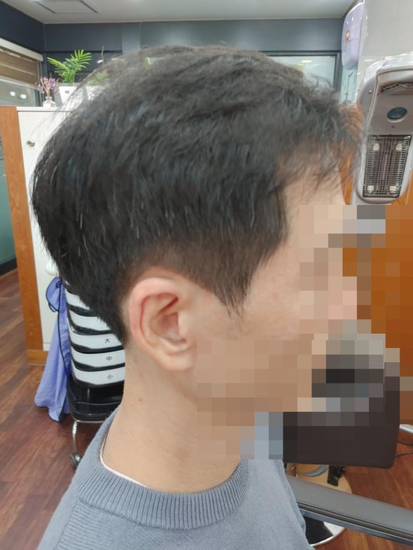 포맨남성컷트 이미지