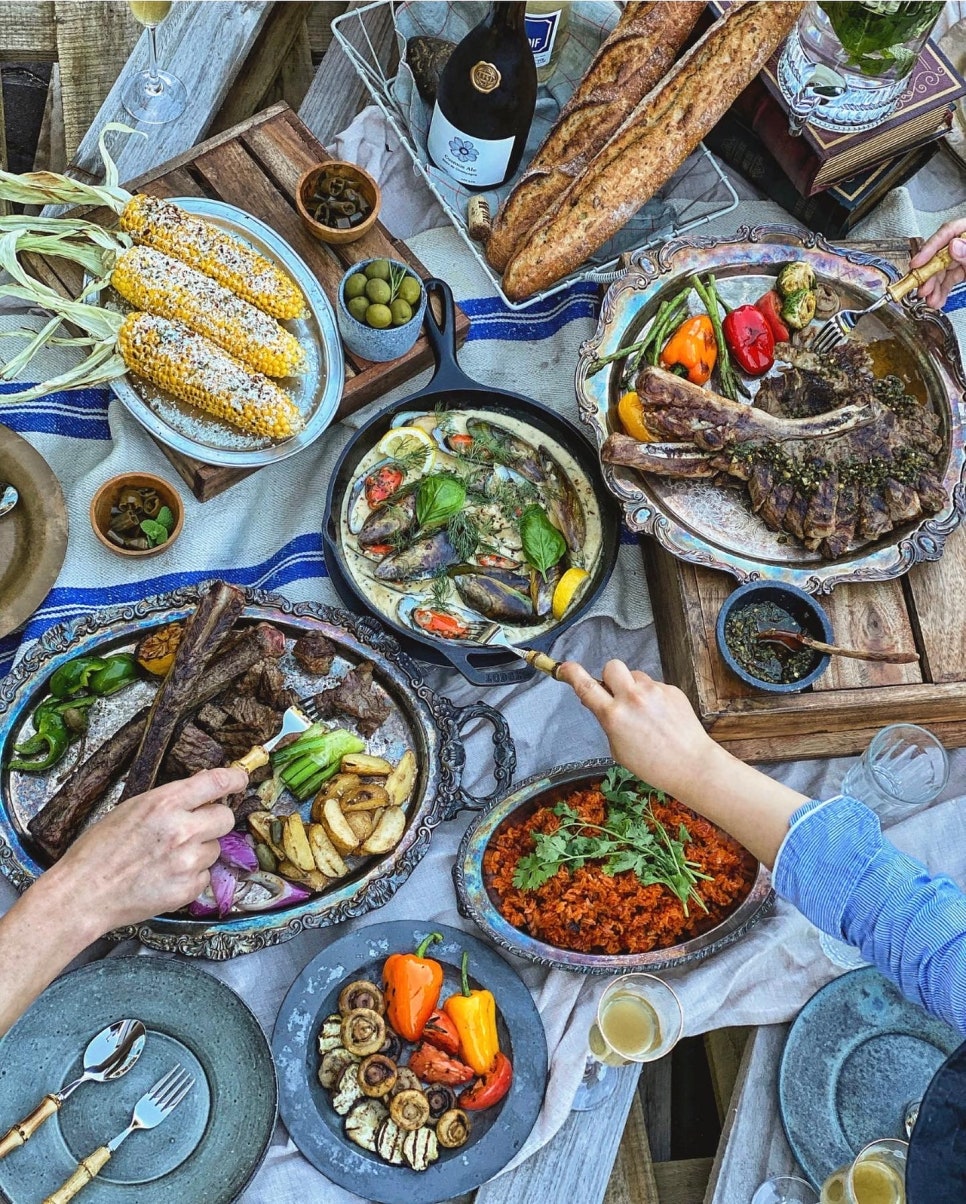 바베큐마당 이미지