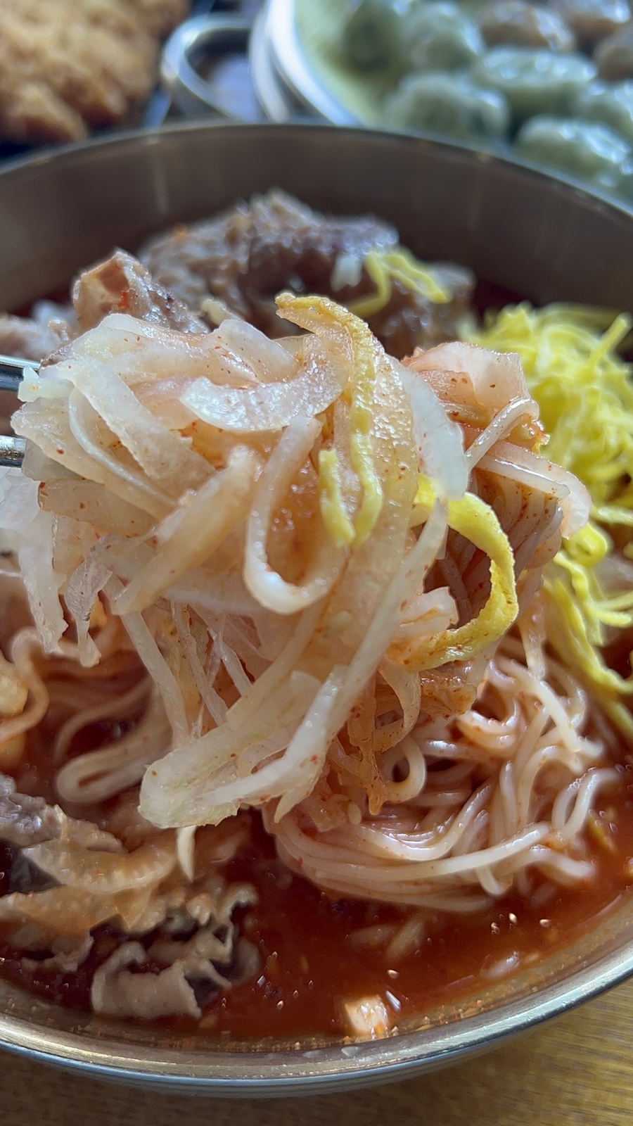 일번지비빔국수충북 이미지