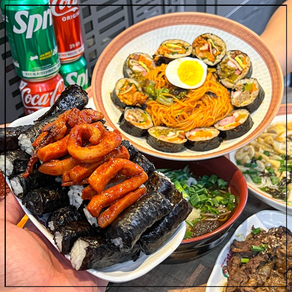 국수랑김밥 이미지