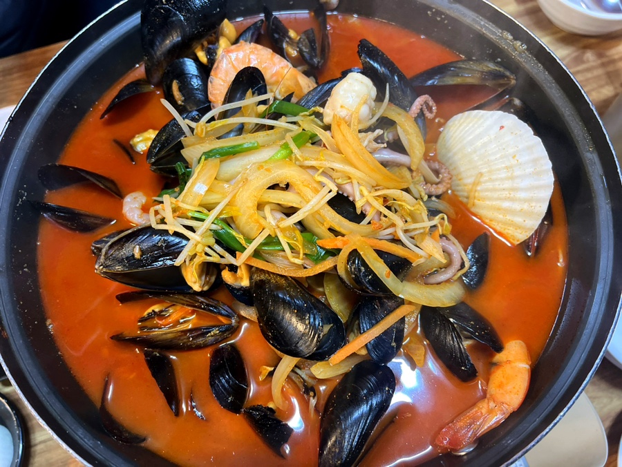 해물짬뽕탕수육 이미지
