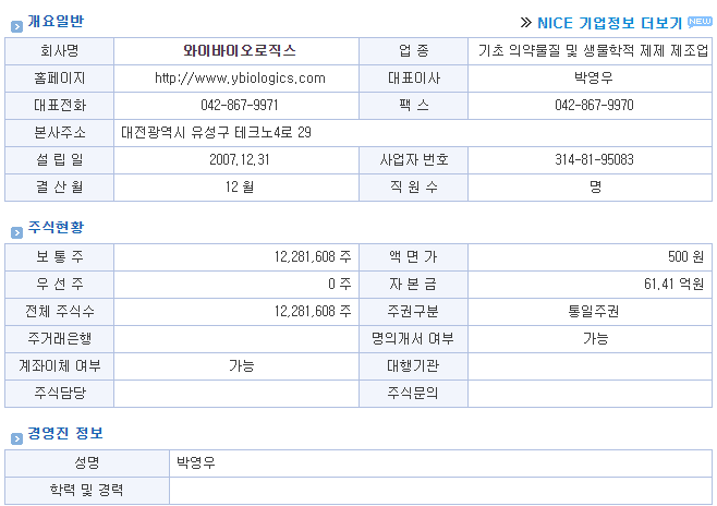 와이바이오텍 이미지