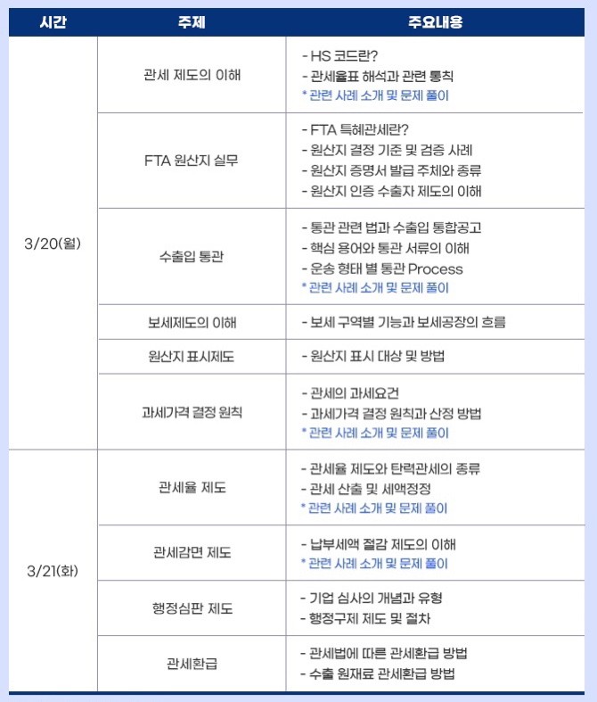 관세무역아카데미 이미지