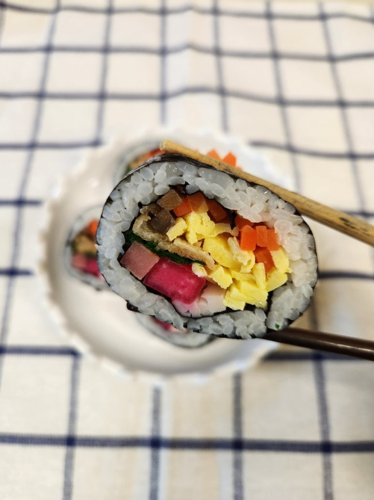 오색김밥 이미지