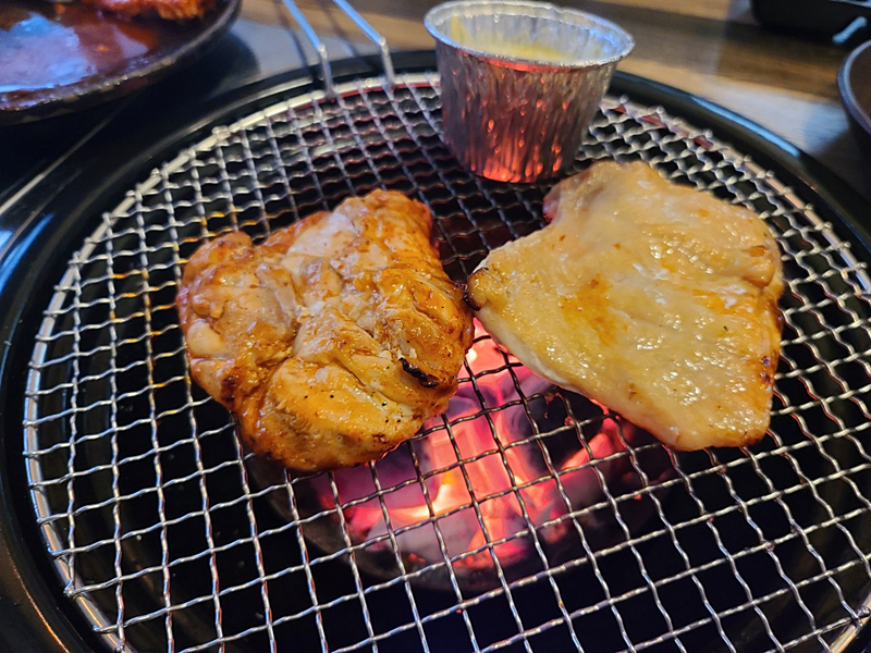 숯불에닭 이미지