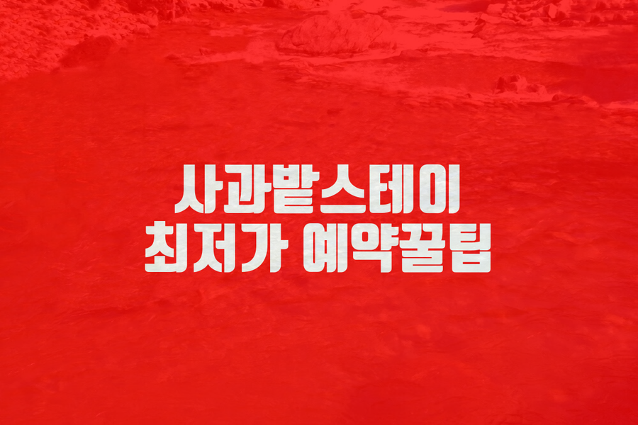 사과밭스테이 이미지