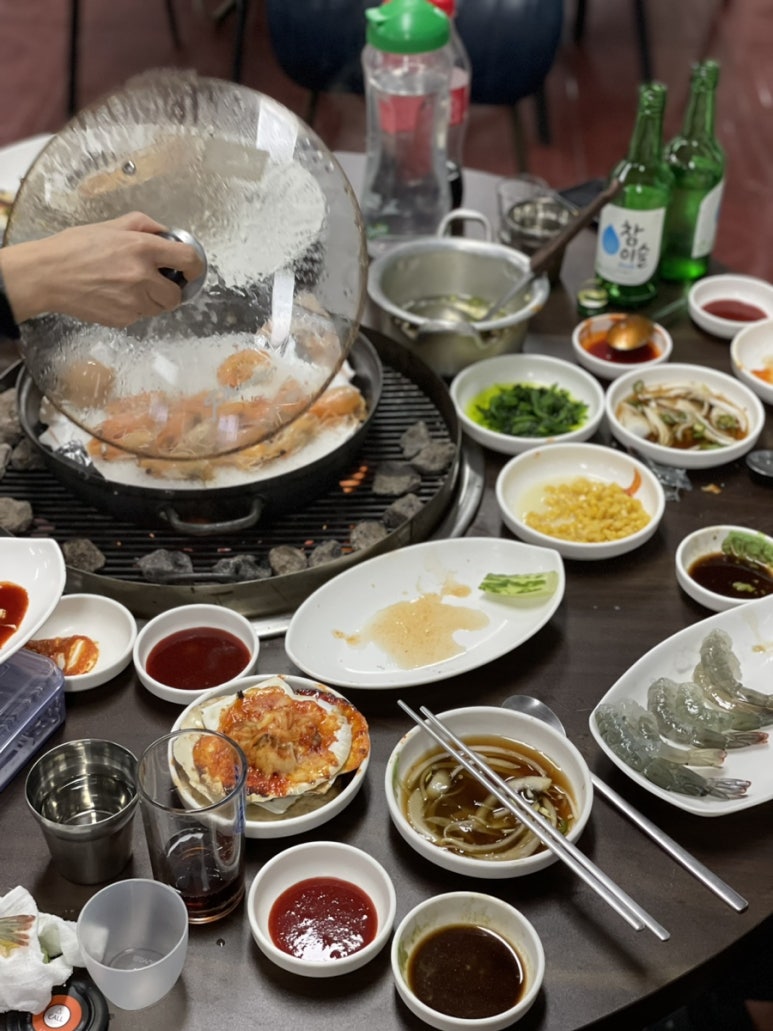 황금왕새우구이 이미지