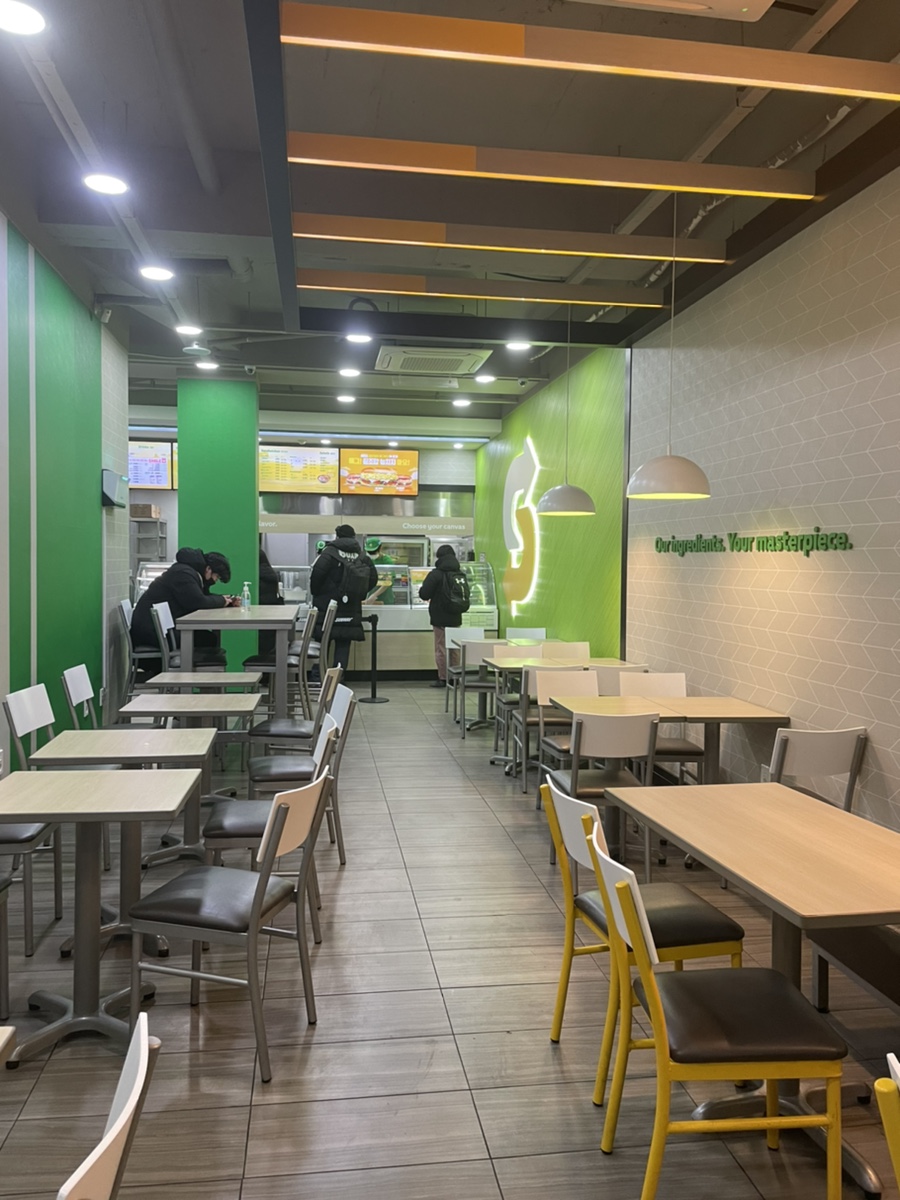 써브웨이선정릉역점 이미지