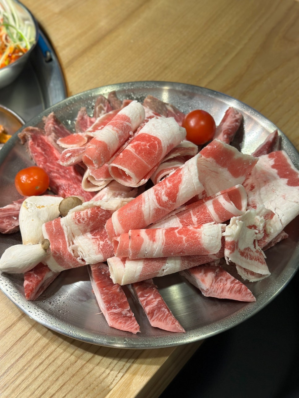쟁반집 이미지