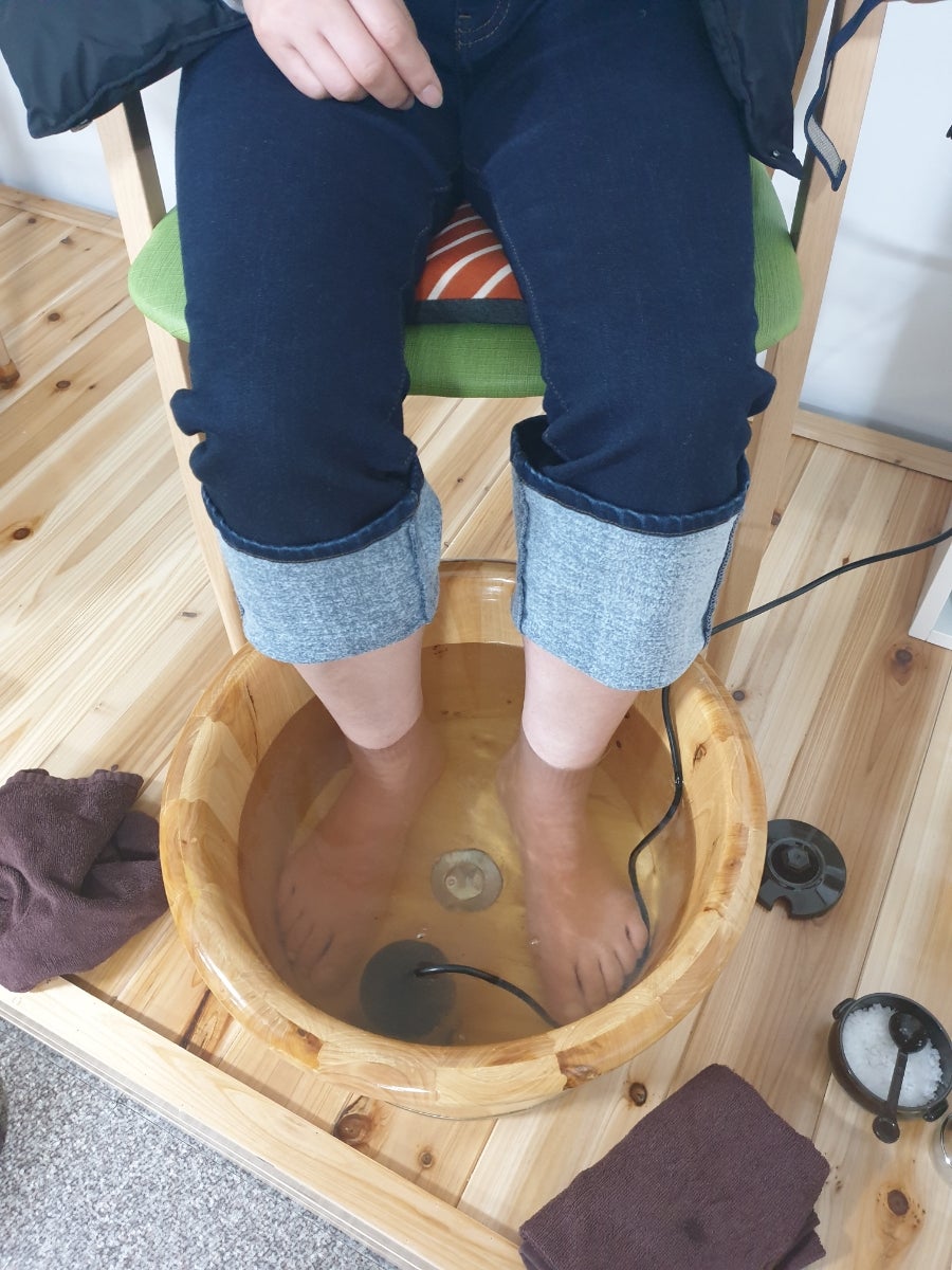족욕 이미지