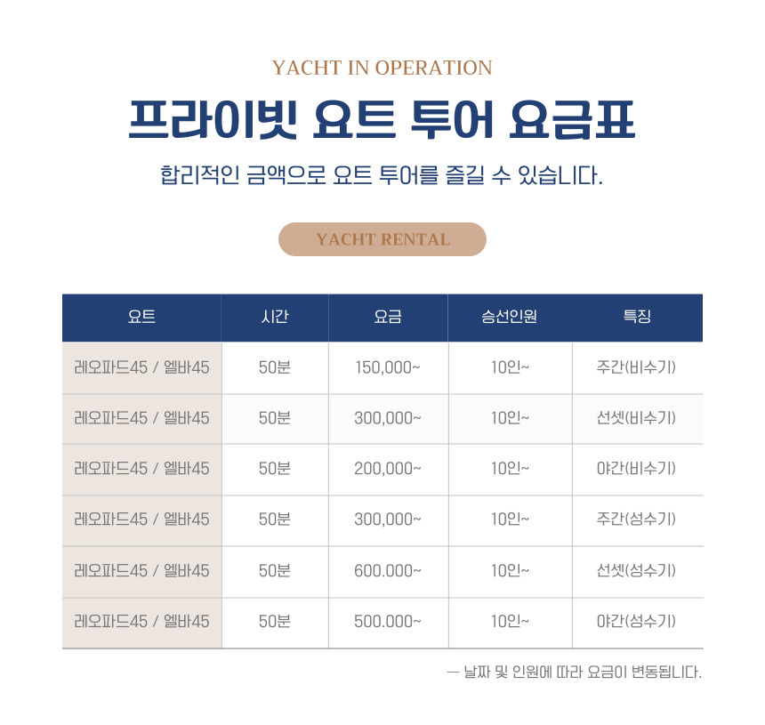 부산요트투어요트사랑 이미지