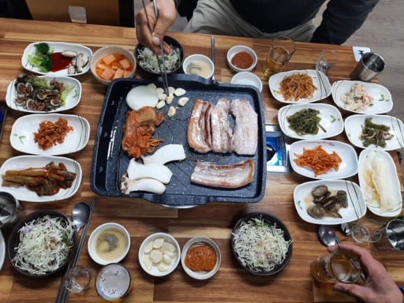 녹돈생삼겹 이미지