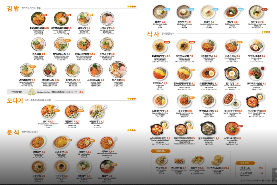 얌샘김밥 봉담2지구점 이미지