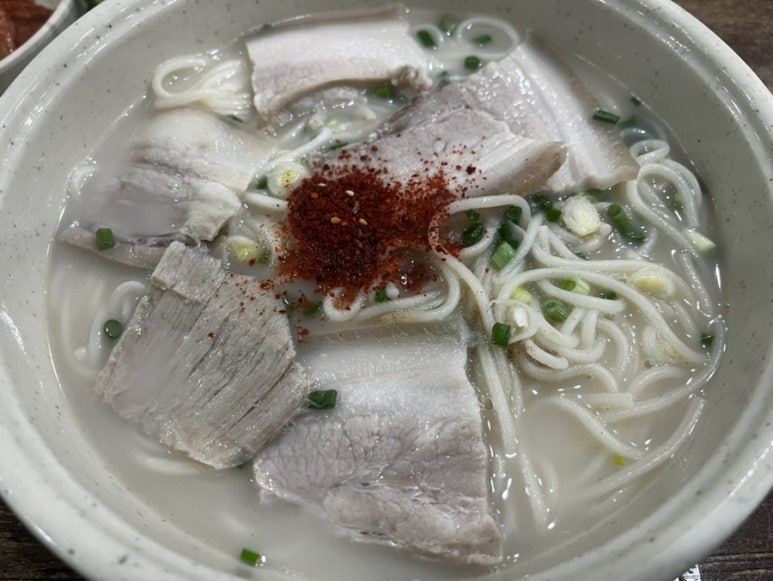 왕고모네국수 이미지