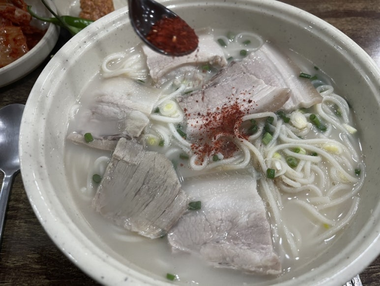왕고모네국수 이미지
