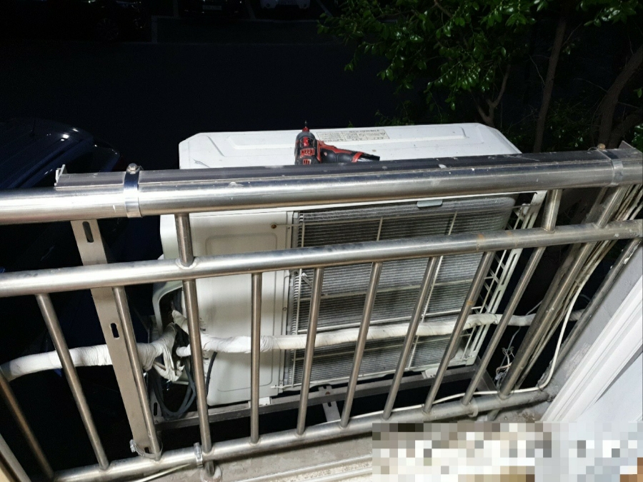 남동연수에어컨설치가스충전 이미지
