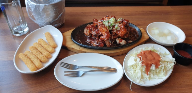 몽골리안닭숯불바베큐 이미지