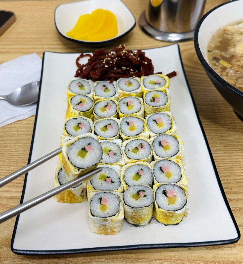 달인즉석계란말이김밥성내 이미지
