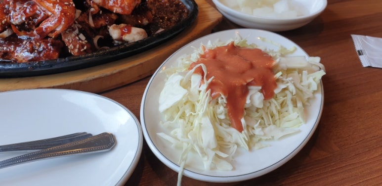 몽골리안닭숯불바베큐 이미지