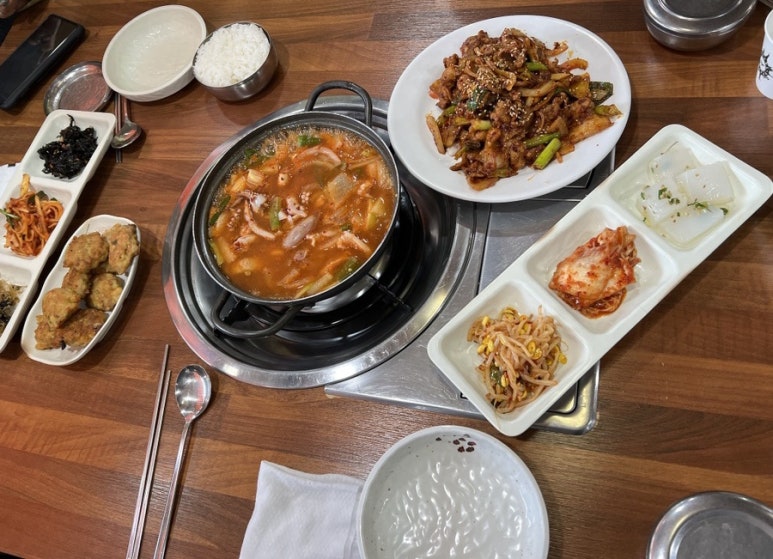 직화불쭈꾸미고기랑찌개랑 이미지