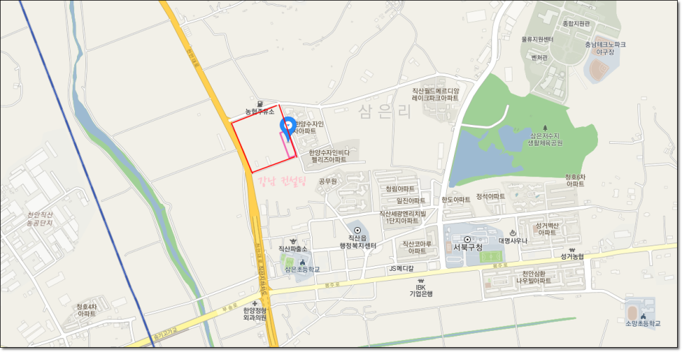 [국도1] 천안시 삼은리 이미지
