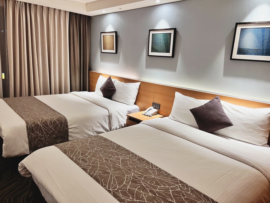 제주도 호텔 추천) 4인 가족 호텔 추천) 서귀포 js 호텔 (구 벨류 호텔) / 발코니패밀리룸 / 객실정보 : 네이버 블로그