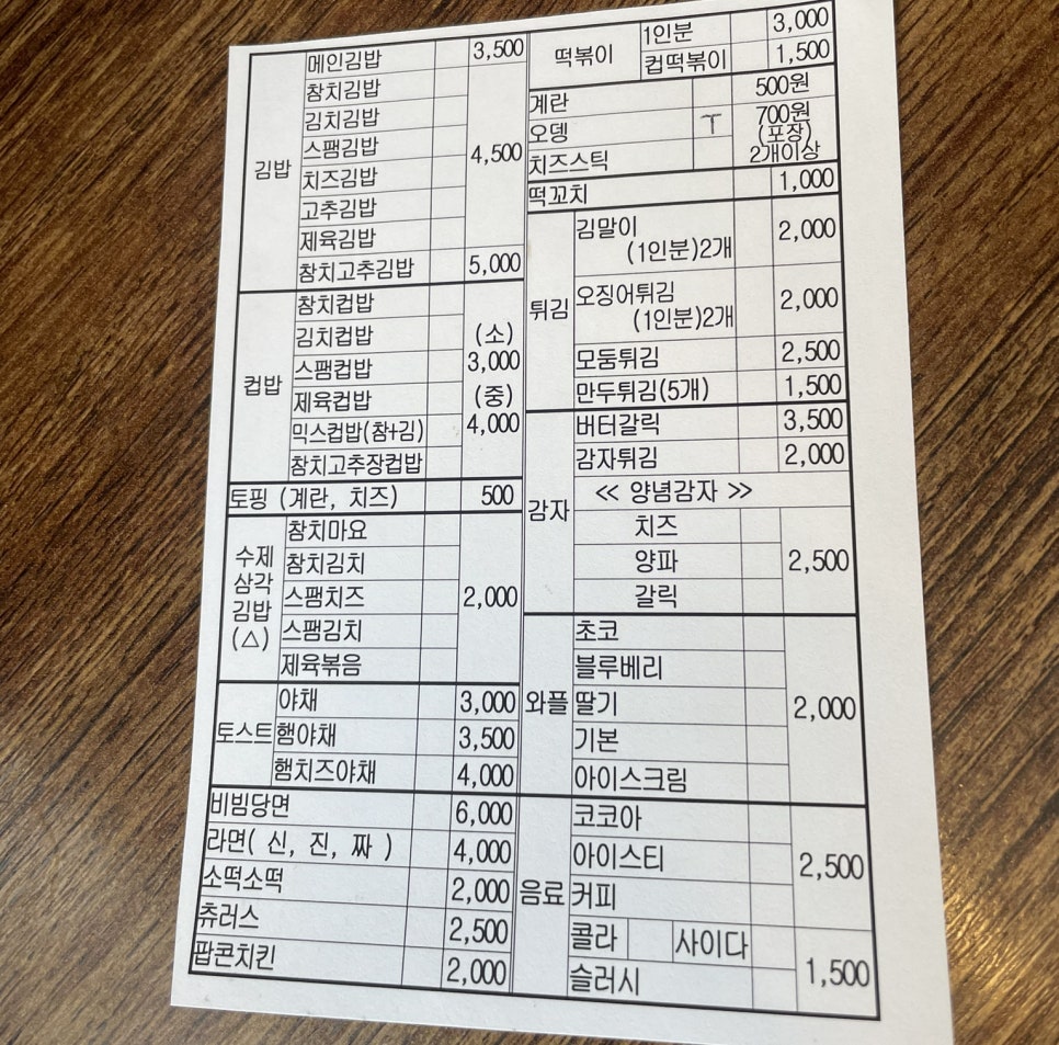 원당분식 이미지