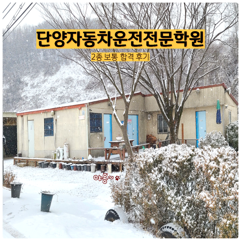 단양자동차운전전문학원 이미지