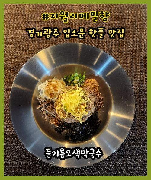 메밀향막국수 이미지